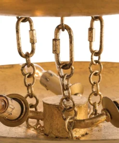 Arteriors Home Florko Chandelier Gold Leaf