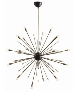 Arteriors Home New Arrivals Imogene Large Chandelier Brass