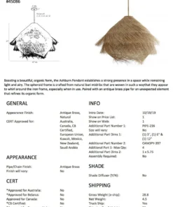 Arteriors Home New Arrivals Ashburn Pendant 16 Arteriors Home New Arrivals Ashburn Pendant