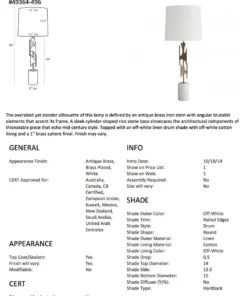 Arteriors Home Aslan Lamp 12 Arteriors Home Aslan Lamp