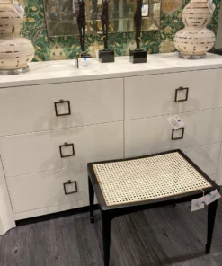 Bungalow 5 New Arrivals Audrey Extra Large 6 Drawer Dresser White