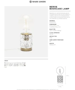 Made Goods Beroe Bookcase Lamps Pair New Arrivals 10 Made Goods Beroe Bookcase Lamps Pair New Arrivals