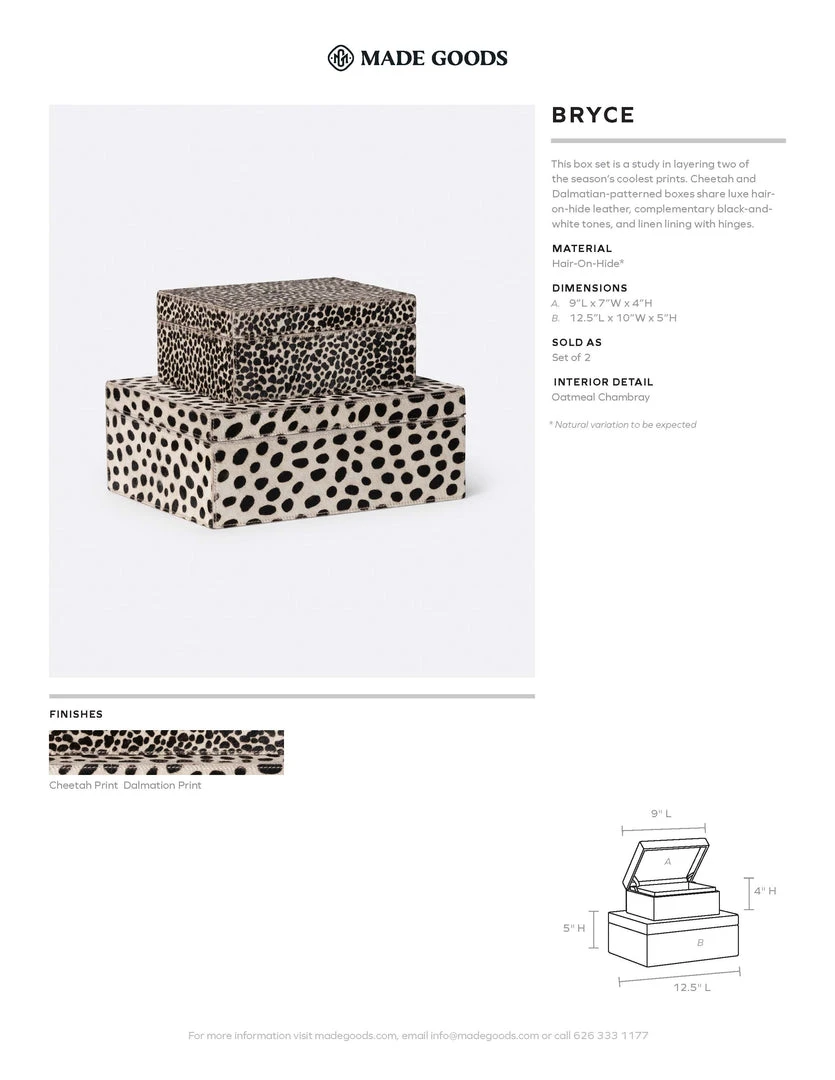 Made Goods Bryce Box Set 5 Made Goods Bryce Box Set