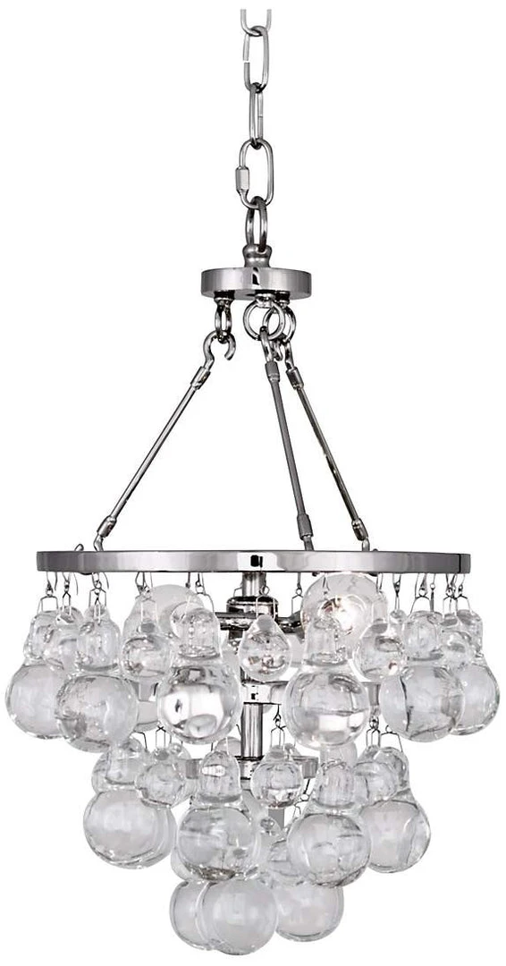 Robert Abbey Bling Small Chandelier Polished Nickel 1 Robert Abbey Bling Small Chandelier Polished Nickel