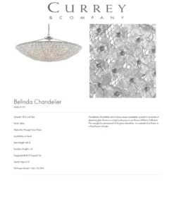 Currey And Company Belinda Chandelier New Arrivals