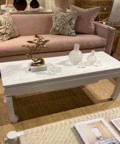 Bungalow 5 Bethany Large Rectangular Coffee Table White New Arrivals