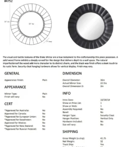 Arteriors Home New Arrivals Blake Mirror 11 Arteriors Home New Arrivals Blake Mirror