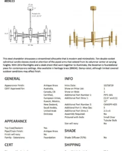 Arteriors Home New Arrivals Bozeman Chandelier Antique Brass 14 Arteriors Home New Arrivals Bozeman Chandelier Antique Brass