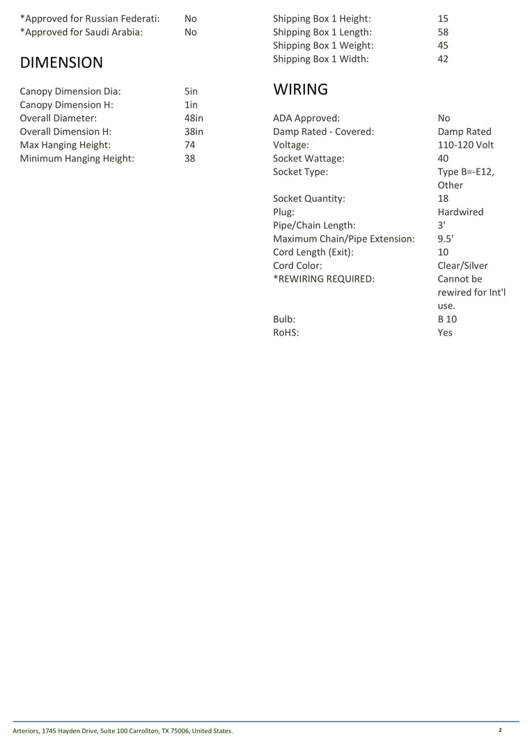 Arteriors Home Breck Large Chandelier Bronze 7 Arteriors Home Breck Large Chandelier Bronze