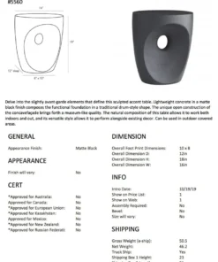 Arteriors Home New Arrivals Brett Accent Table 14 Arteriors Home New Arrivals Brett Accent Table