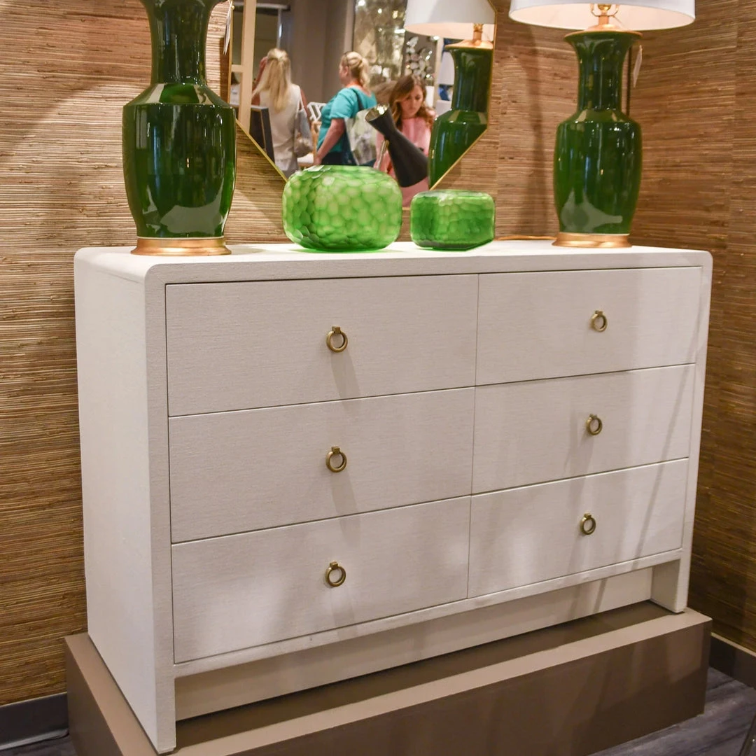 Bungalow 5 New Arrivals Bryant Extra Large 6 Drawer Chest White 3 Bungalow 5 New Arrivals Bryant Extra Large 6 Drawer Chest White