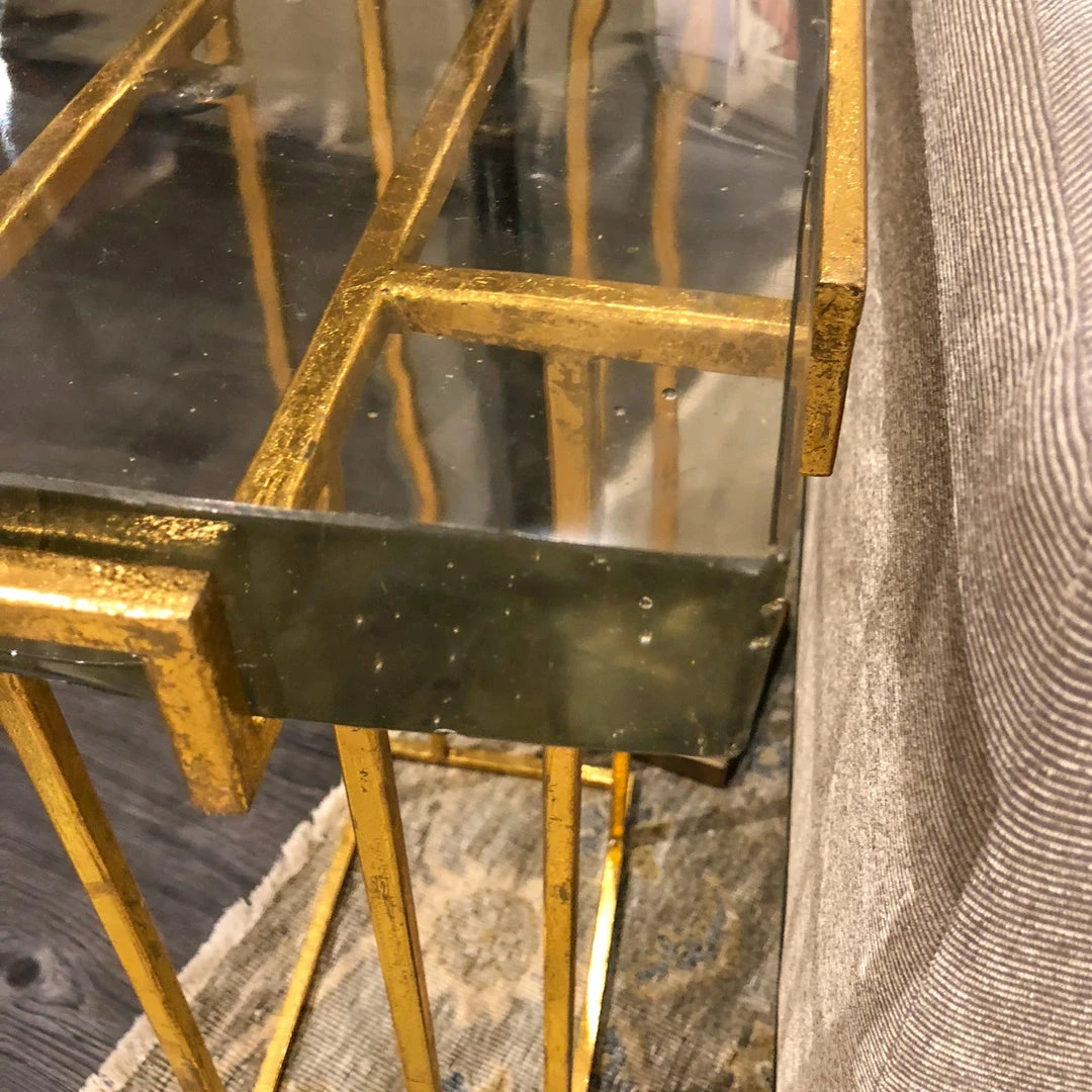 Bungalow 5 New Arrivals Prism Side Table Gold 8 Bungalow 5 New Arrivals Prism Side Table Gold