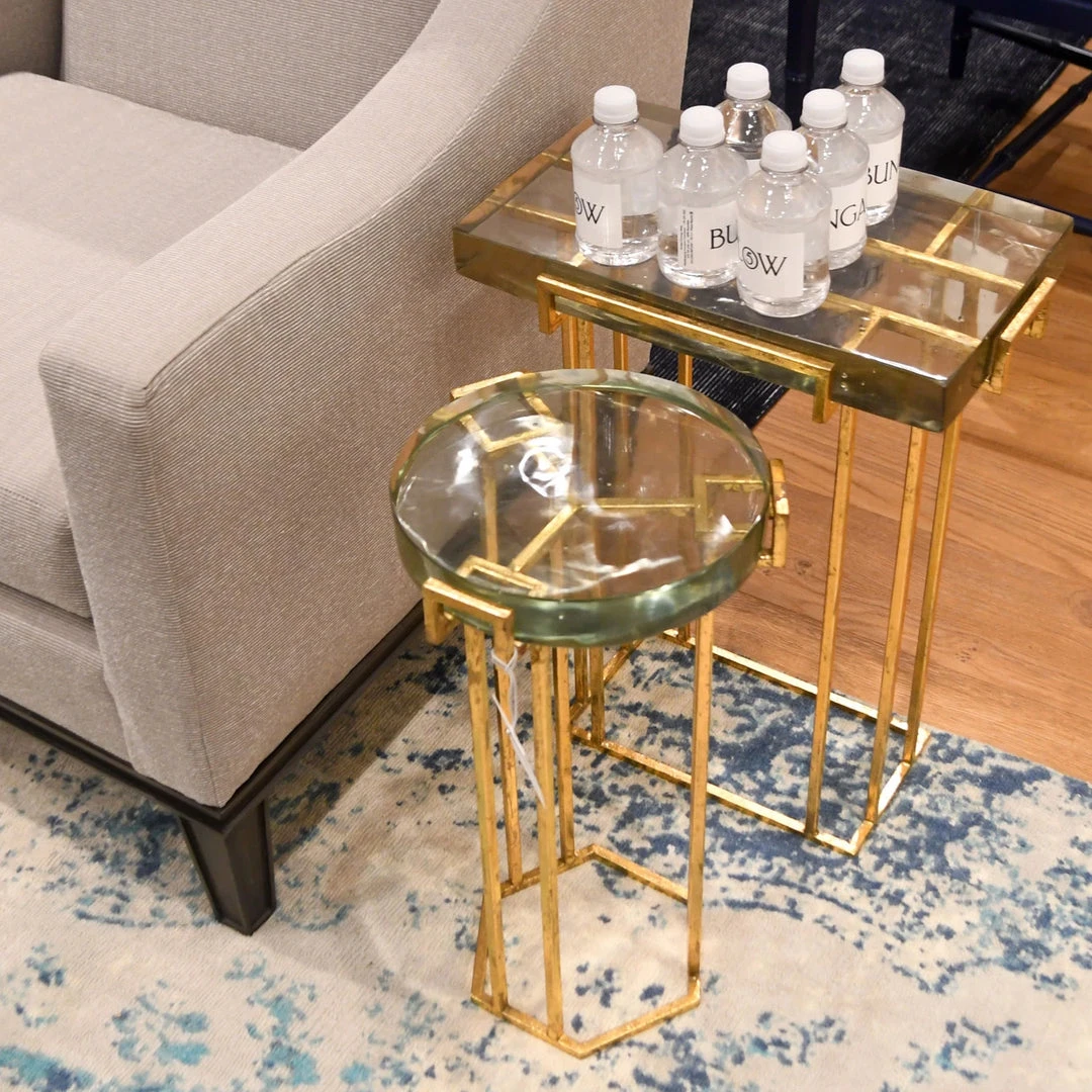 Bungalow 5 New Arrivals Prism Side Table Gold 7 Bungalow 5 New Arrivals Prism Side Table Gold