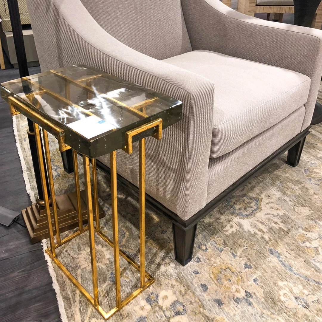 Bungalow 5 New Arrivals Prism Side Table Gold 2 Bungalow 5 New Arrivals Prism Side Table Gold