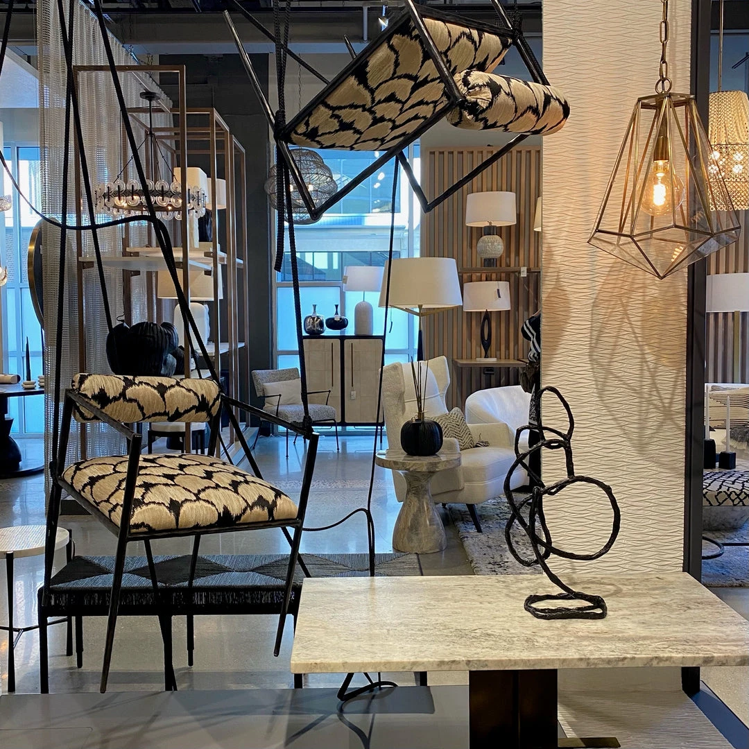 Arteriors Home New Arrivals Barbana Chair Ocelot Embroidery 2 Arteriors Home New Arrivals Barbana Chair Ocelot Embroidery