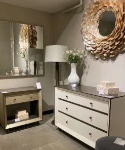 Made Goods Arden Mirror Palladian Silver Oak Oversized New Arrivals