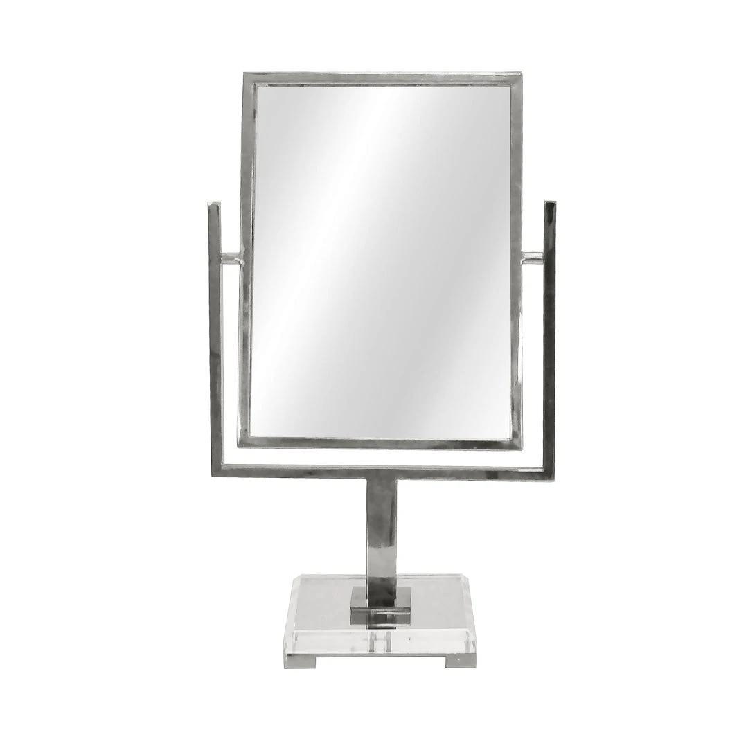 Worlds Away Caitlin Countertop Mirror Nickel New Arrivals 1 Worlds Away Caitlin Countertop Mirror Nickel New Arrivals