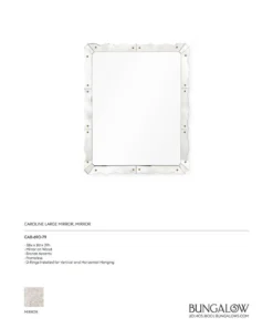 Bungalow 5 New Arrivals Caroline Large Mirror