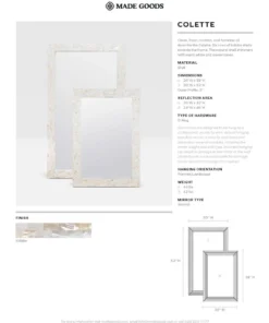 Made Goods Colette Wall Mirror New Arrivals