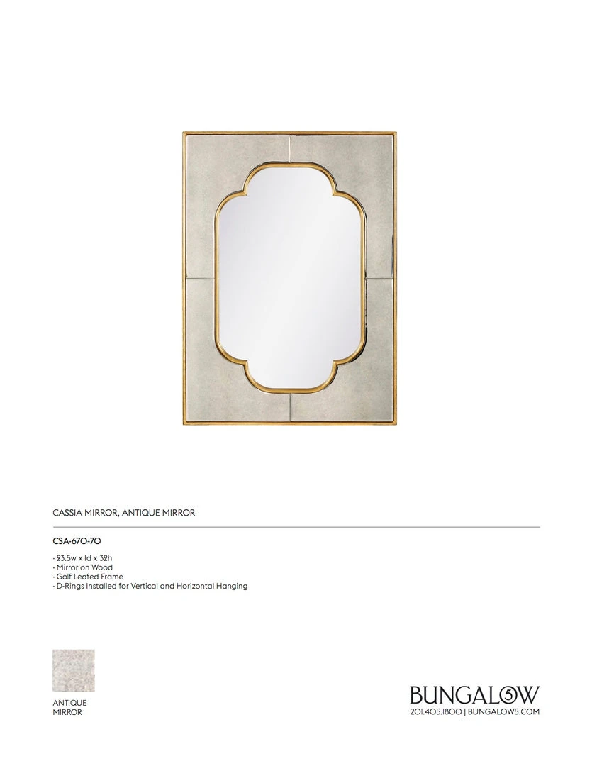 Bungalow 5 Cassia Mirror Two Sizes New Arrivals 6 Bungalow 5 Cassia Mirror Two Sizes New Arrivals