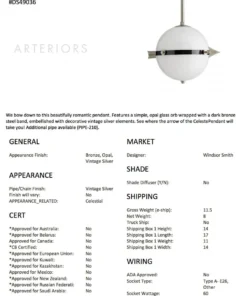 Arteriors Home Celestial Pendant Silver New Arrivals 14 Arteriors Home Celestial Pendant Silver New Arrivals