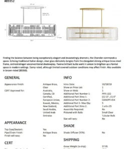 Arteriors Home Chandler Chandelier Antique Brass New Arrivals 14 Arteriors Home Chandler Chandelier Antique Brass New Arrivals