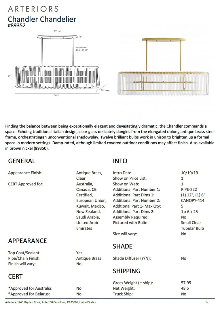 Arteriors Home Chandler Chandelier Antique Brass New Arrivals 5 Arteriors Home Chandler Chandelier Antique Brass New Arrivals