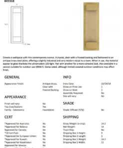 Arteriors Home Charlie Sconce New Arrivals 15 Arteriors Home Charlie Sconce New Arrivals