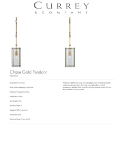 Currey And Company Chase Pendant Gold New Arrivals 8 Currey And Company Chase Pendant Gold New Arrivals