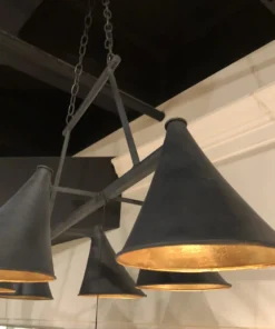 Currey And Company Culpepper Rectangular Chandelier 12 Currey And Company Culpepper Rectangular Chandelier