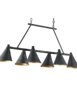 Currey And Company Culpepper Rectangular Chandelier