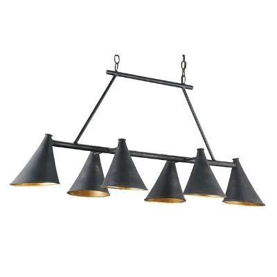 Currey And Company Culpepper Rectangular Chandelier 1 Currey And Company Culpepper Rectangular Chandelier