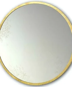Currey And Company Aline Round Mirror