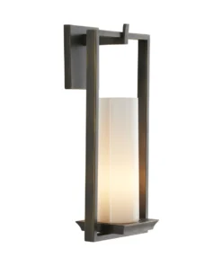 Arteriors Home Pillar Sconce Aged Bronze