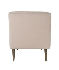 Worlds Away Wrenn Chair Natural And Bronze