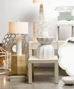 Made Goods Russell Table Lamp White Plaster Resin New Arrivals 5 Made Goods Russell Table Lamp White Plaster Resin New Arrivals