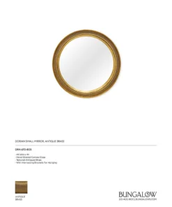 Bungalow 5 Dorian Mirror Small Antique Brass New Arrivals 13 Bungalow 5 Dorian Mirror Small Antique Brass New Arrivals