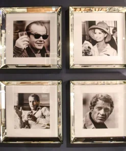 Worlds Away Jack Nicholson Mirrored Wall Art New Arrivals