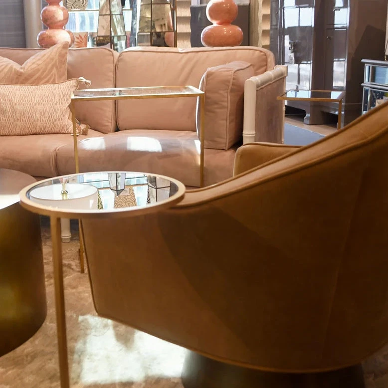 Worlds Away New Arrivals Monaco Round Cigar Table Gold 3 Worlds Away New Arrivals Monaco Round Cigar Table Gold