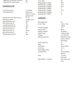 Arteriors Home Delta Lamp