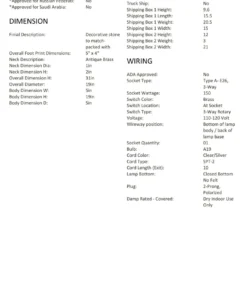 Arteriors Home New Arrivals Dosman Lamp