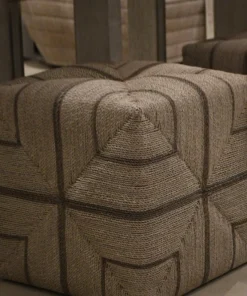 Palecek New Arrivals Fritz Rope Square Ottoman
