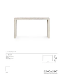 Bungalow 5 New Arrivals Elgin Console