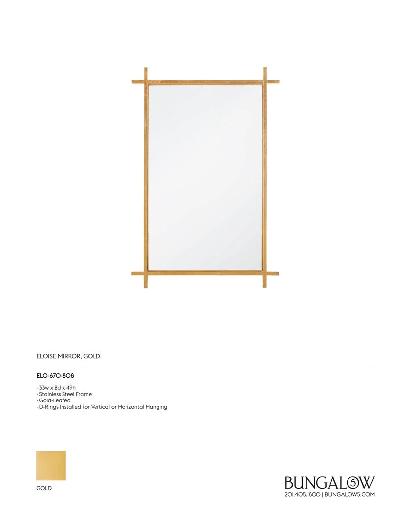 Bungalow 5 New Arrivals Eloise Mirror 5 Bungalow 5 New Arrivals Eloise Mirror