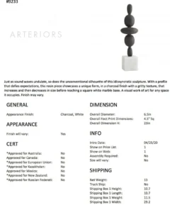 Arteriors Home New Arrivals Eddie Sculpture 17 Arteriors Home New Arrivals Eddie Sculpture