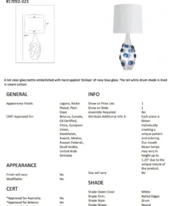 Arteriors Home Edge Table Lamp