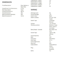 Arteriors Home New Arrivals Elden Floor Lamp Black