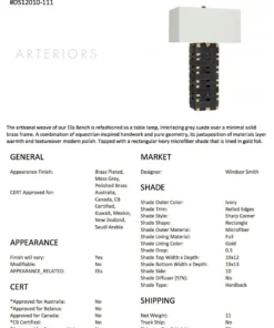 Arteriors Home Elis Table Lamp Moss Gray 12 Arteriors Home Elis Table Lamp Moss Gray