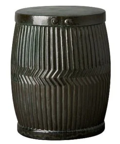 Emissary New Arrivals Dolly Tub Garden Stool Green Kelp