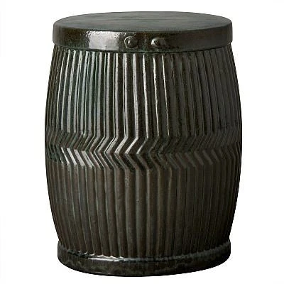 Emissary New Arrivals Dolly Tub Garden Stool Green Kelp 1 Emissary New Arrivals Dolly Tub Garden Stool Green Kelp